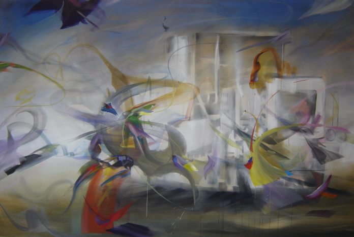 2007, acrylic on canvas, 200x300